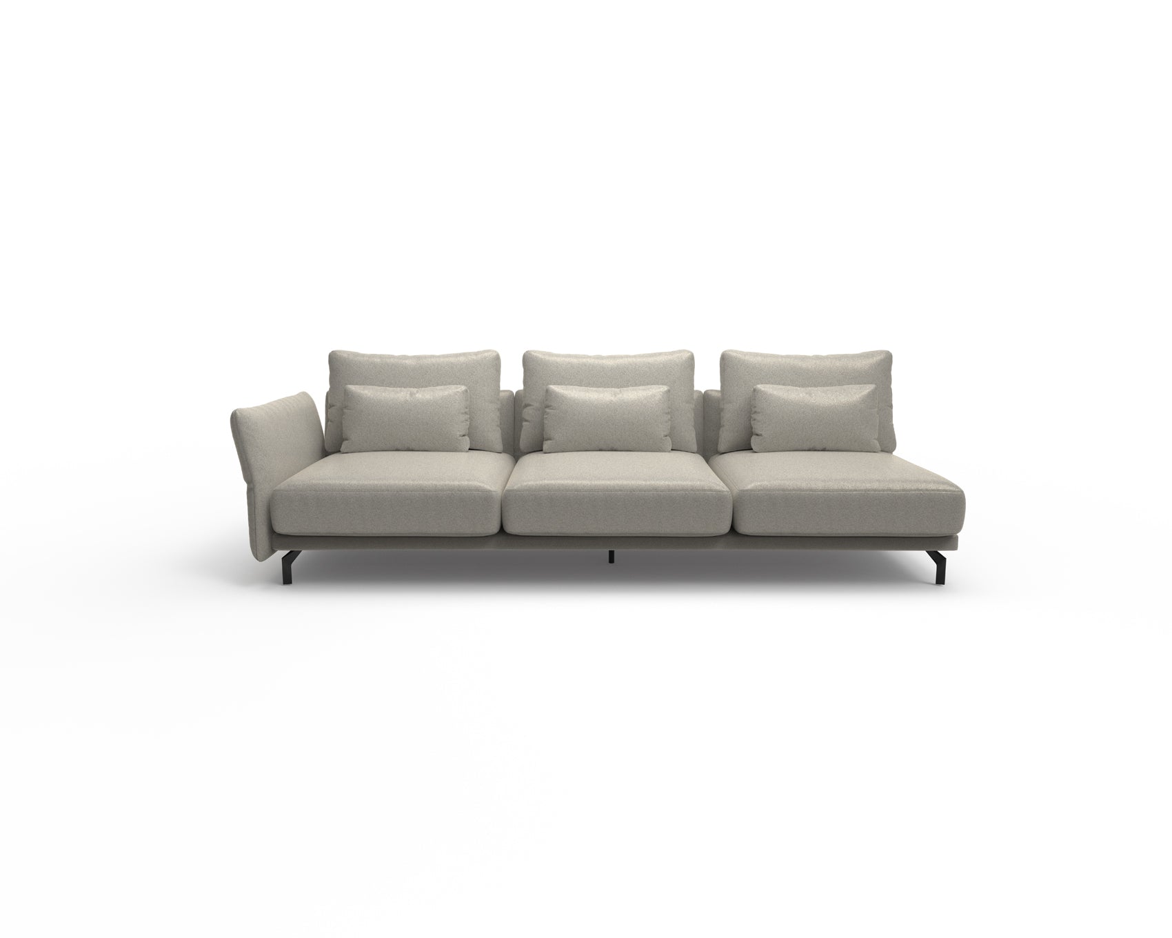 Seagull 3 Seater Sofa with Left Arm